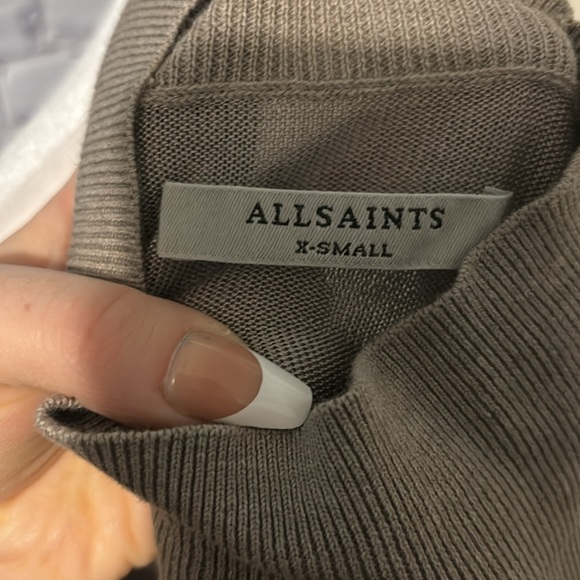 All Saints Cold Shoulder Sweater Dress - Picture 10 of 11